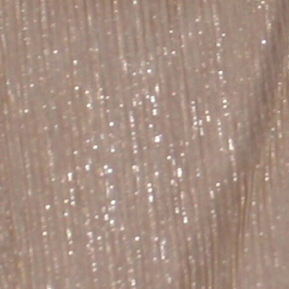 MITTOSHOP Bodysuit Sheer Gold Shimmer Chiffon Crossover Long Sleeve Party Large - Picture 6 of 13